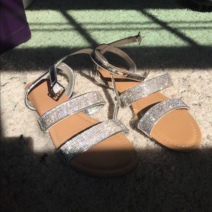 Glitter sandals